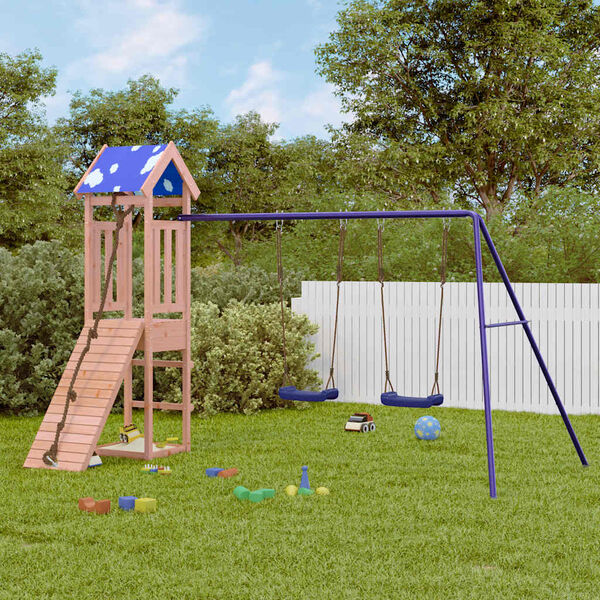 vidaXL Outdoor Playset Solid Wood Douglas