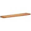 vidaXL Wall Shelves 2 pcs 80x20x3.5 cm Solid Wood Acacia