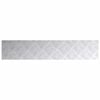 vidaXL Stair Tread Rectangular 4 pcs Silver 100 x 20 cm Aluminium