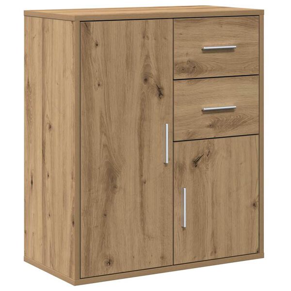 vidaXL Sideboard Artisan Oak 60 x 31 x 70 cm Engineered Wood
