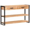 vidaXL Sideboard 120x30x75 cm Solid Acacia Wood