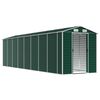 vidaXL Garden Shed Green 191x725x198 cm Galvanised Steel