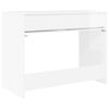 vidaXL Desk High Gloss White 100 x 50 x 78 cm Engineered Wood
