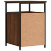 vidaXL Bedside Cabinets 2 pcs Brown Oak 40x42x60 cm Engineered Wood