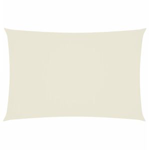 vidaXL Sunshade Sail Oxford Fabric Rectangular 2x4 m Cream