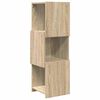 vidaXL Corner Cabinet Sonoma Oak 30.5x30x95cm Engineered Wood
