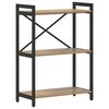 vidaXL Bookshelf 60 x 30 x 85 cm Engineered Wood Artisan Oak