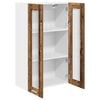 vidaXL Hanging Cabinet Old Wood 60 x 31 x 100 cm Engineered Wood