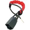 Carpoint Steering Wheel Belt-Lock Red