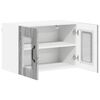 vidaXL Kitchen Cabinet 2 pcs Grey Sonoma 60 x 31 x 40 cm