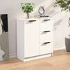 vidaXL Sideboard White Engineered Wood