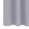 vidaXL Blackout Curtains with Rings 2 pcs Metal Grey 260 x 140 cm