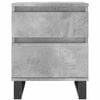 vidaXL Bedside Cabinet Concrete Grey 40x35x50 cm Engineered Wood