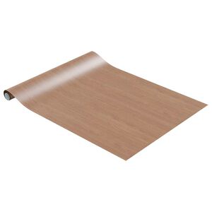 vidaXL Self-adhesive Furniture Film Light Oak 500x90 cm PVC