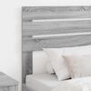 vidaXL Headboard with Headboard Grey Sonoma 75 cm Engineered wood