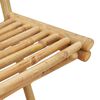 vidaXL 3 Piece Outdoor Bar Set Foldable Bamboo