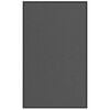 vidaXL Doormat Anthracite 90x150 cm