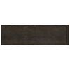 vidaXL Table Top Dark Brown 180x50x(2-6) cm Treated Solid Wood Live Edge