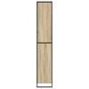 vidaXL Tall Cabinets 2 pcs Sonoma 60 x 36 x 200 cm Engineered Wood