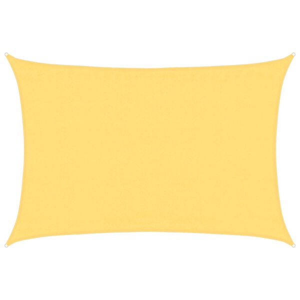 vidaXL Sunshade Sail 160 g/m&sup2; Beige 3.5x5 m HDPE