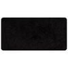 vidaXL Carpet Runner Black 50 x 100 cm 100% Polypropylene Tuft