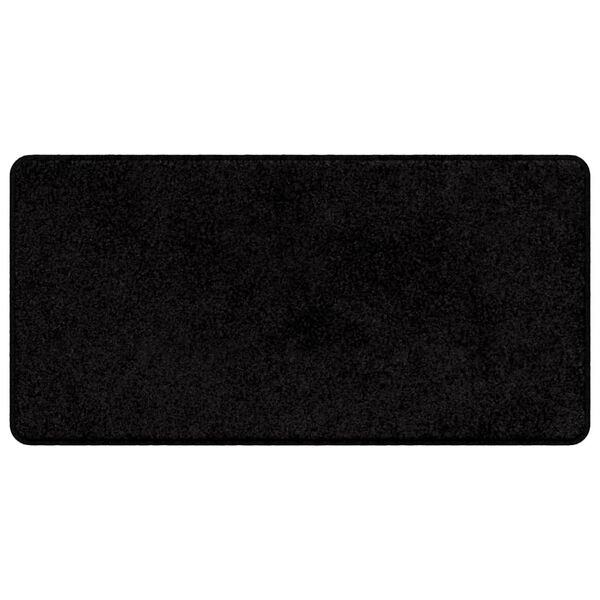 vidaXL Carpet Runner Black 50 x 100 cm 100% Polypropylene Tuft