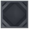 vidaXL Planter 2 pcs Anthracite 50 x 50 x 50 cm Steel