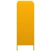 vidaXL Highboard&nbsp;Mustard Yellow 101.5x39x103.5 cm Steel