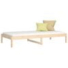vidaXL Day Bed without Mattress 90x190 cm Single Single Solid Wood Pine