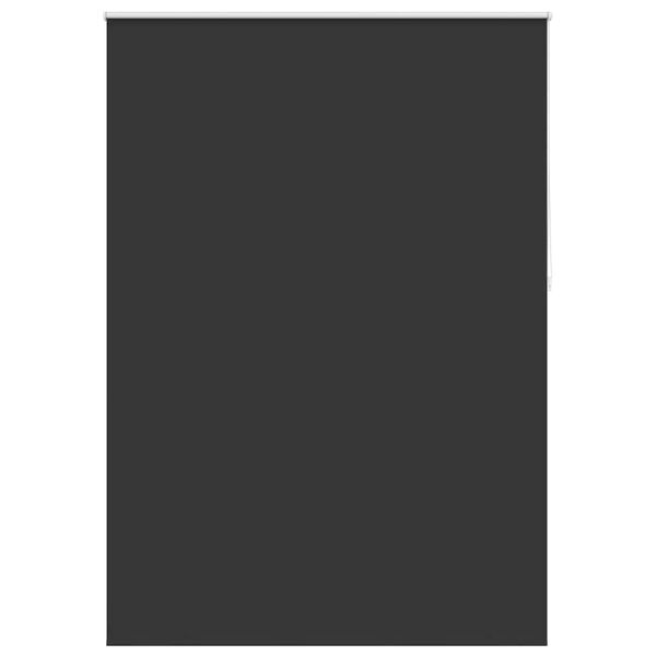 vidaXL Roller Blind Blackout 160 x 230 cm Black