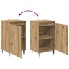 vidaXL Sideboard 2 pcs Artisan Oak 40 x 35 x 70 cm