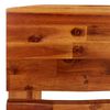 vidaXL Bed Frame with Live Edge without Mattress Solid Acacia Wood 160 cm