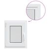 vidaXL Basement Window Internal Colour White RISOR 40 x 60 cm