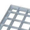 vidaXL Grating Silver 60 x 40 x 2 cm Hot-Dip Galvanised Steel