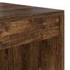 vidaXL Desk Smoked oak 80 x 50 x 76 cm Engineered wood