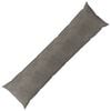 vidaXL Cushion Cover HEERLEN Light Grey 40 x 145 cm Velvet