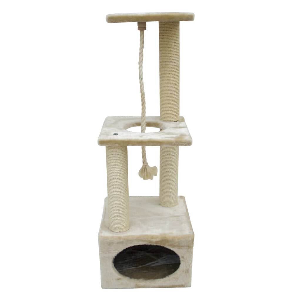 Kerbl Cat Tree Platin Pro 106 cm Beige vidaXL