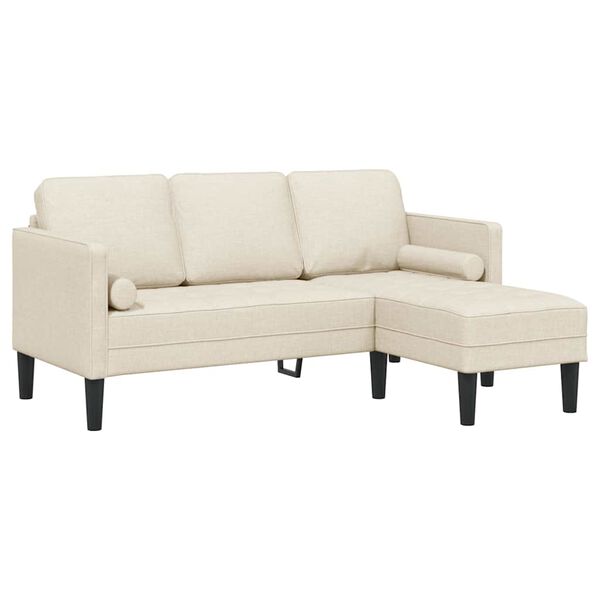 vidaXL Sofa Set Linen 173 x 131 x 67 cm Fabric