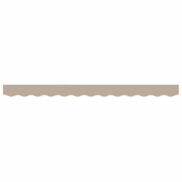 vidaXL Awning Valance Beige 280 x 20 cm Canvas