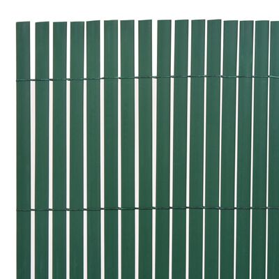 vidaXL Double-Sided Garden Fence 110x500 cm Green