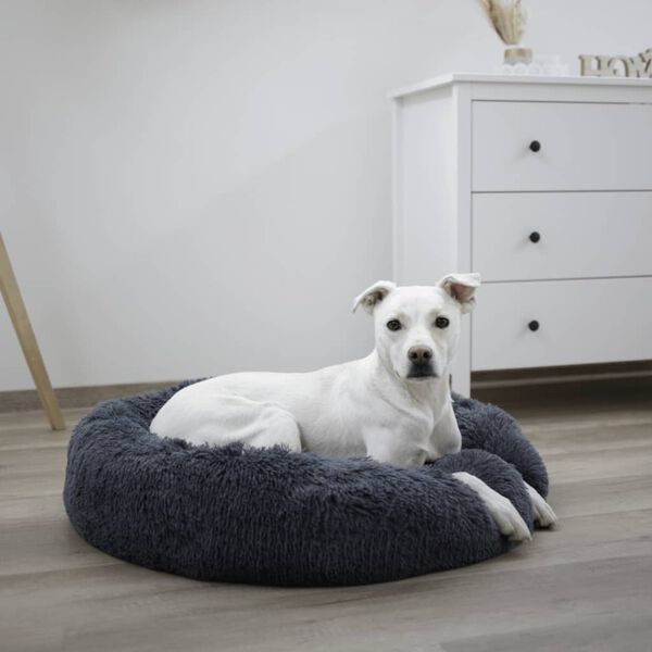 Kerbl Cosy Dog Bed Fluffy 18 cm Grey
