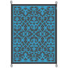 Bo-Camp Outdoor Rug Chill mat Oriental 2.7x2 m L Blue