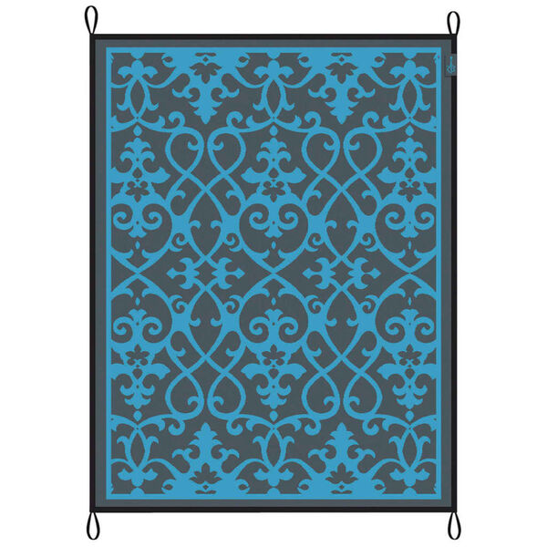 Bo-Camp Outdoor Rug Chill mat Oriental 2.7x2 m L Blue