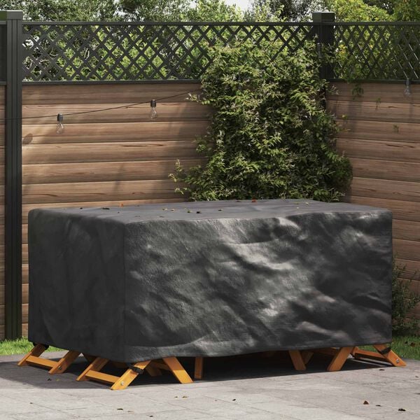 vidaXL Furniture Cover Plain Black 170 x 100 x 70 cm 600D
