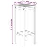 vidaXL 5 Piece Garden Bar Set Solid Wood Acacia