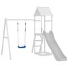 vidaXL Swing Seats with Ropes 2 pcs Blue 37x15 cm Polyethene