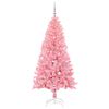 vidaXL Christmas Tree with 150 LEDs with Stand Pink 150 cm PVC