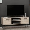 Homemania TV Stand Almira 120x35x50 cm Wood and Black