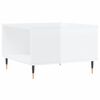 vidaXL Coffee Table High Gloss White 55x55x36.5 cm Engineered Wood