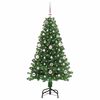 vidaXL Artificial Christmas Tree with 150 LEDs with Stand Green 150 cm